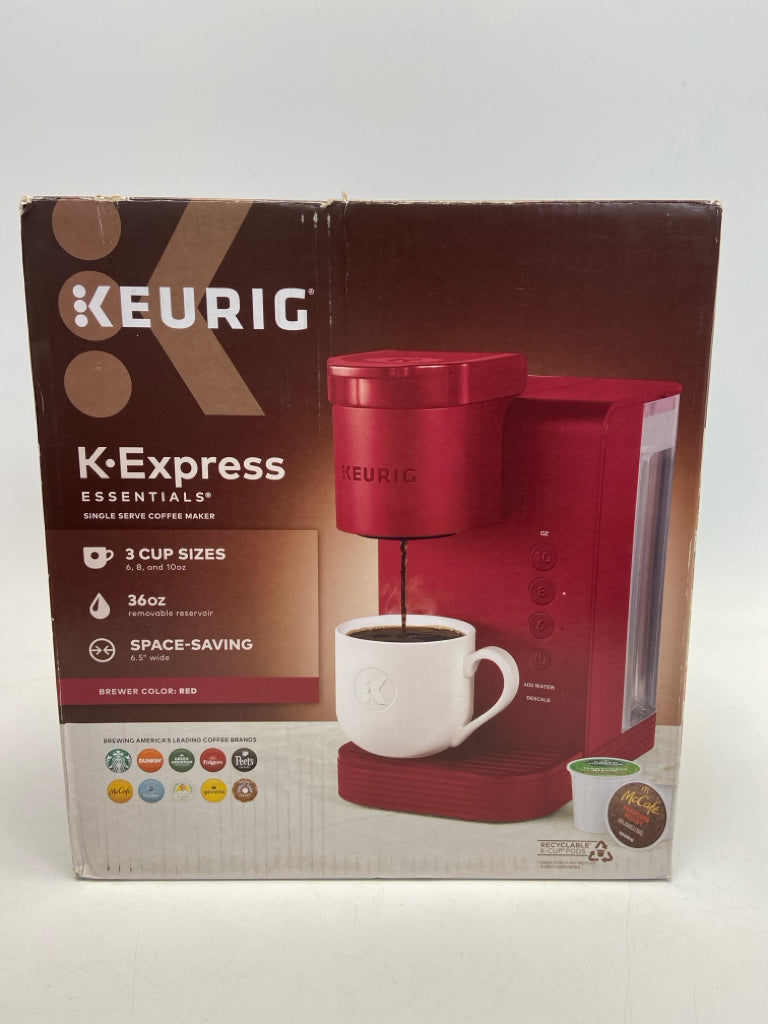 Keurig Red Coffee Maker