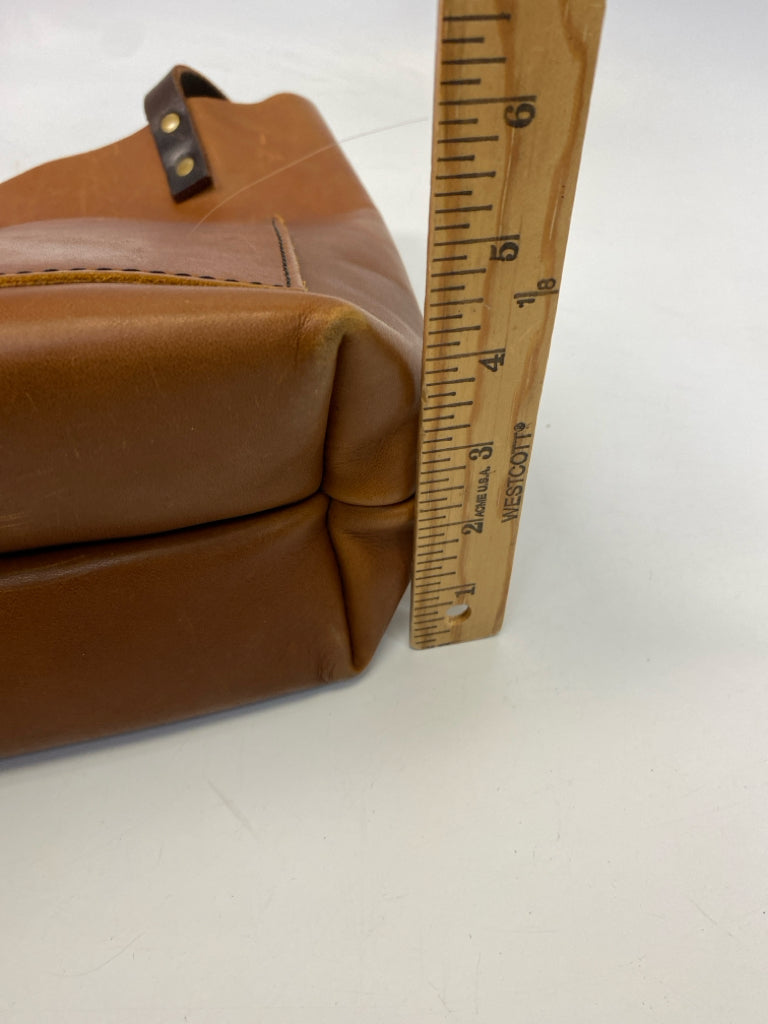 Portland Leather Goods Brown Leather Handbag