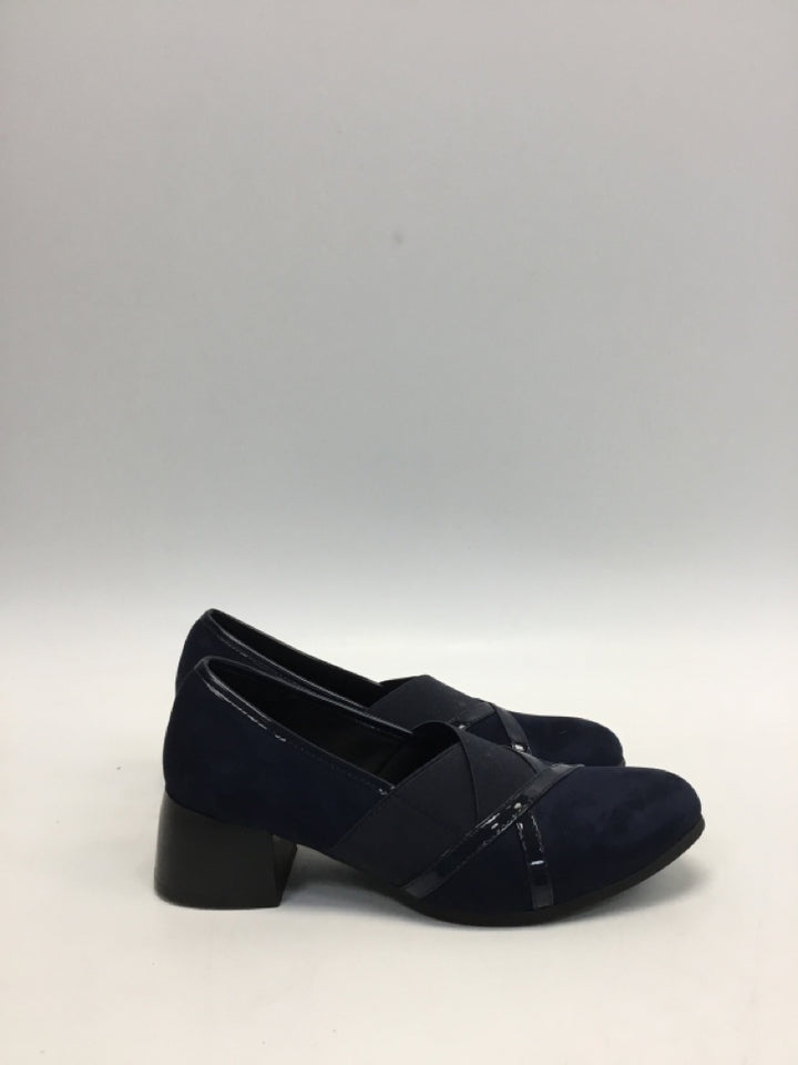 Patrizia US Shoe Size 10 Dark Blue Heels
