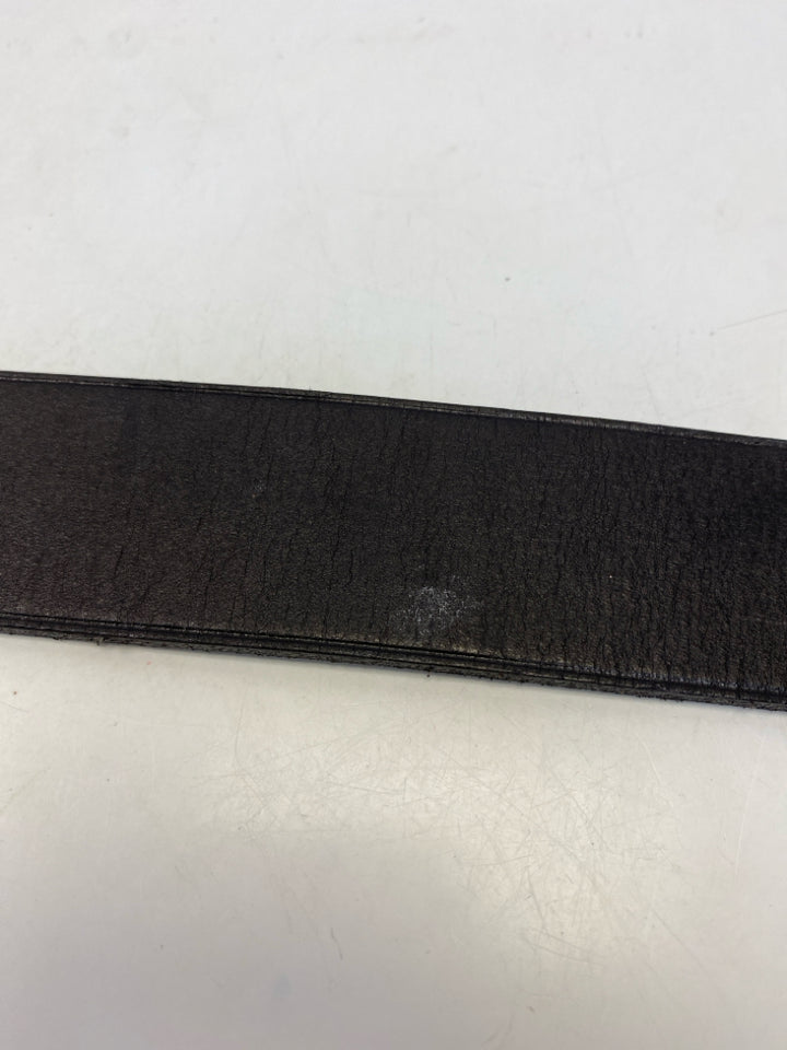 Ralph Lauren Black Gold Color Buckle(s) Belt