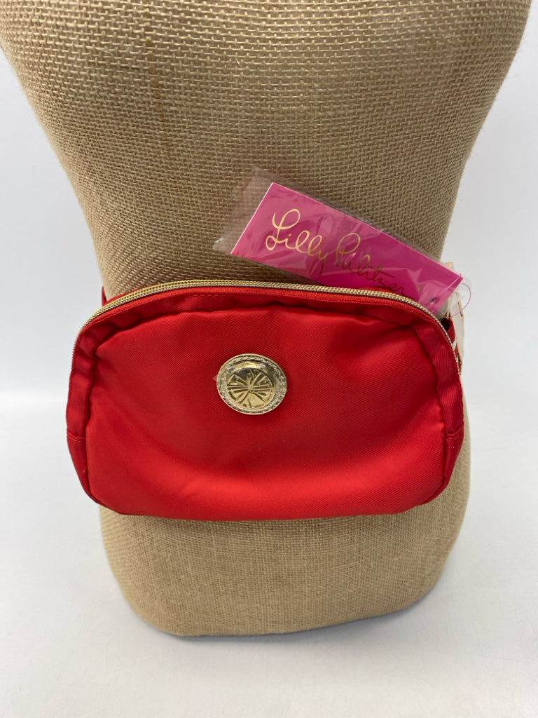 NWT LILLY PULITZER Red Belt Bag