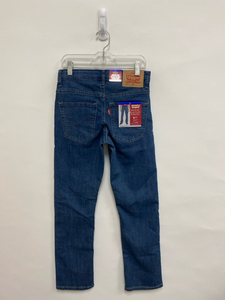 NWT Levi SIZE 12 Blue Denim Girl&