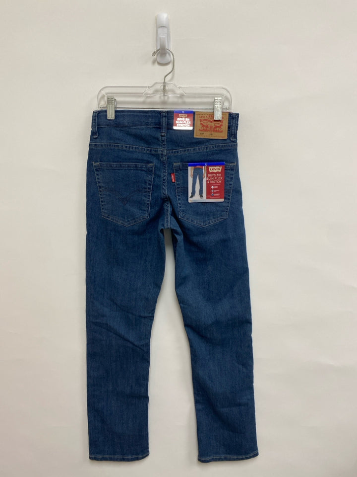 NWT Levi SIZE 12 Blue Denim Girl&
