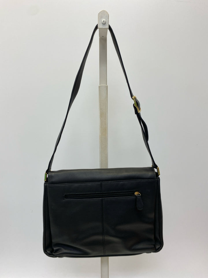 Aigner Black Leather Handbag