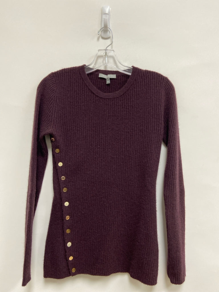 Neiman Marcus Size M Dark Purple Cashmere Ladies Sweater