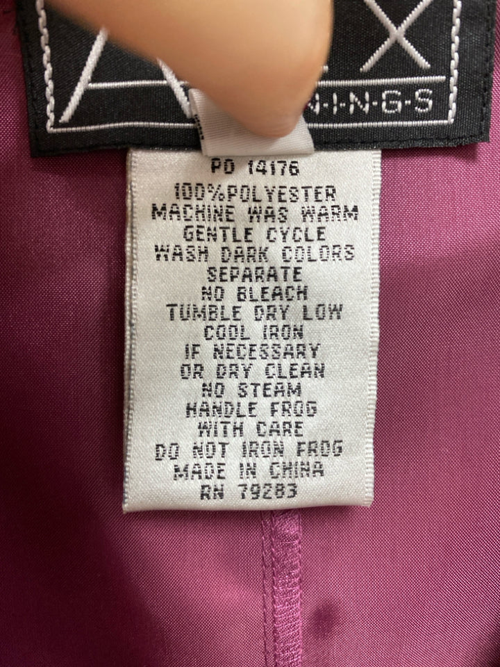 NWT ALEX EVENINGS Size XL Mauve Ladies Jacket