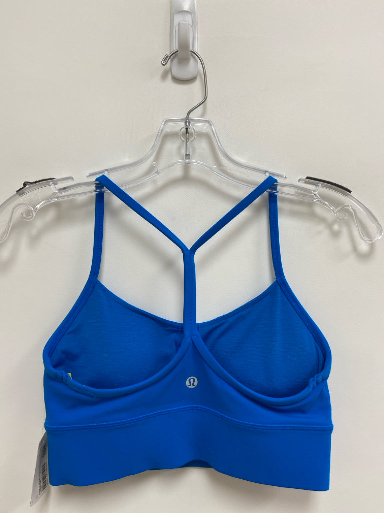 Lululemon Size 6 Turquoise Athletic  Bra