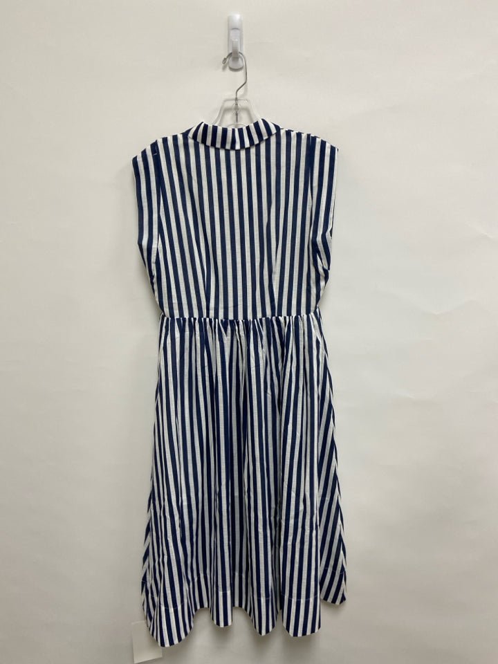 NWT English Factory Size S Navy White Striped Ladies Dress