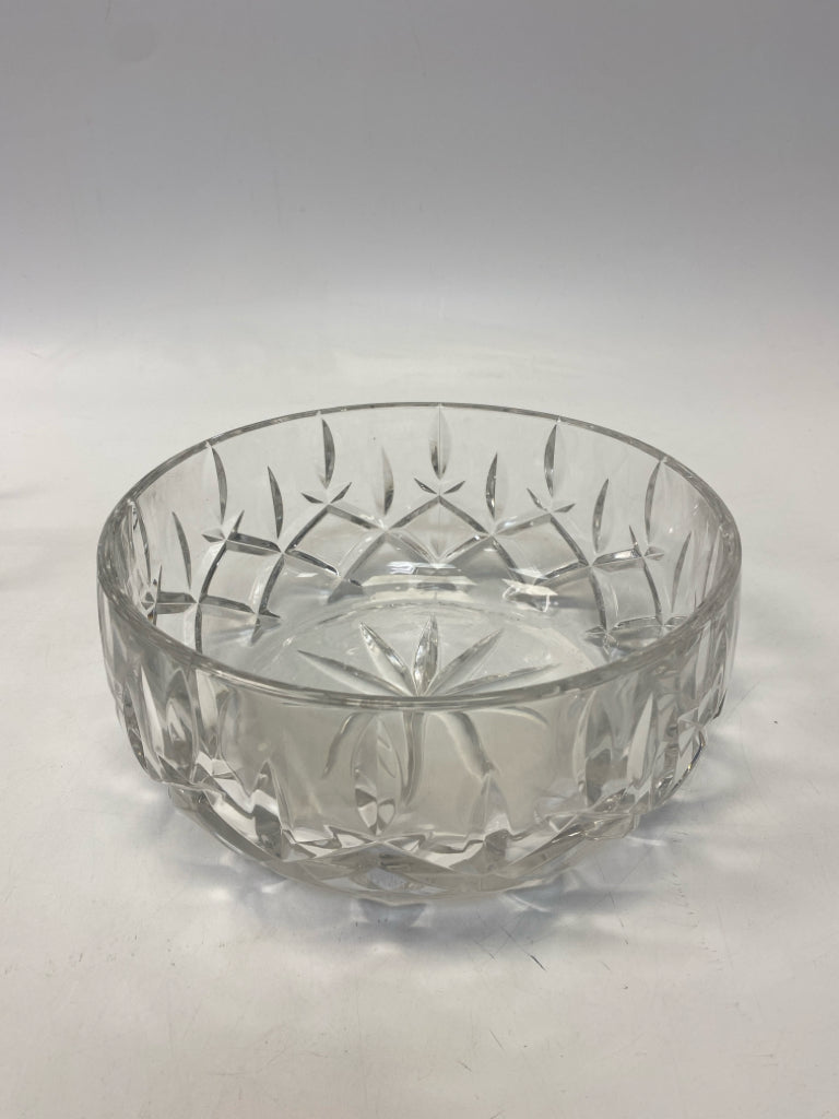 Clear Criss-Cross Glass Bowl(s)