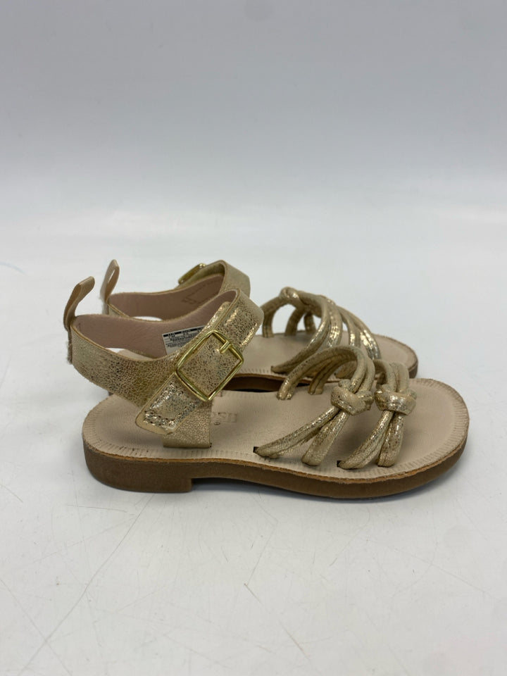 Osh Kosh SIZE 7 Gold Knotted Metallic Girl&