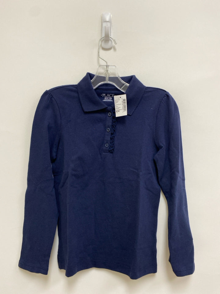 NWT The Place SIZE 7/8 Navy Polo Girl&