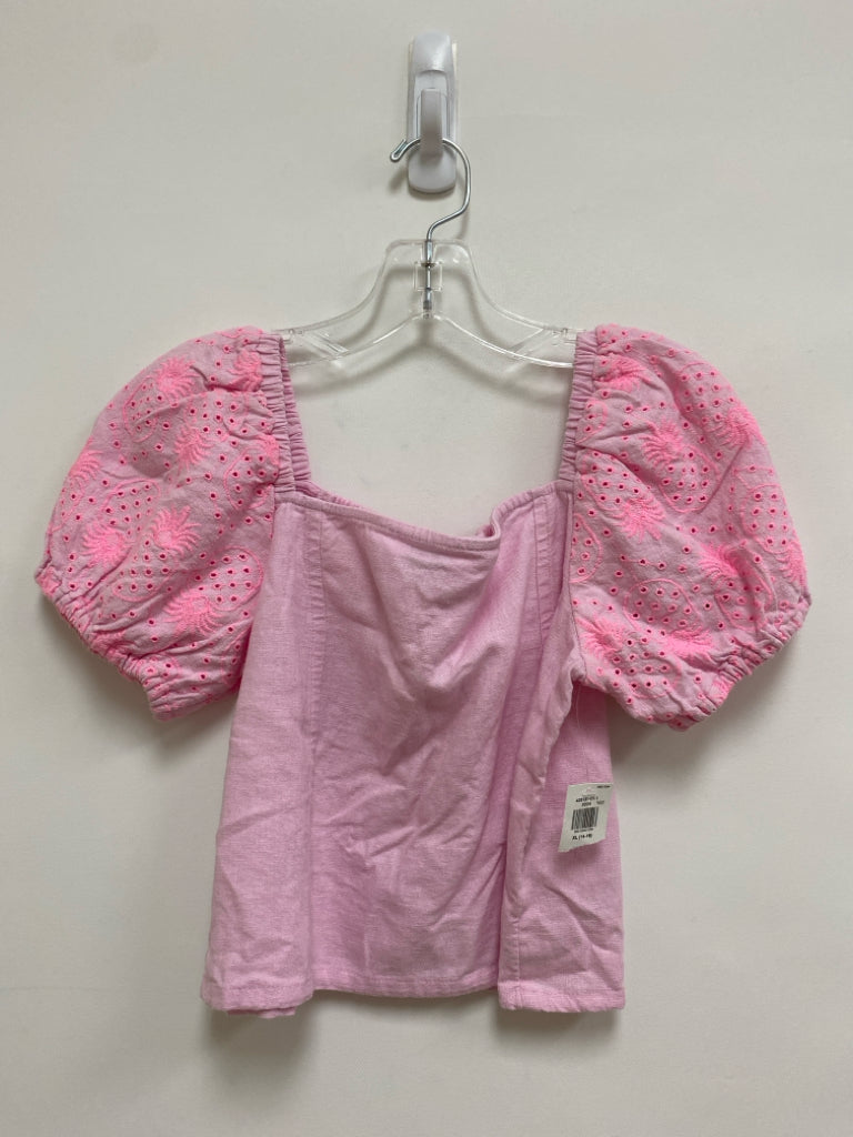 NWT Old Navy SIZE 14/16 Pink Strawberry Eyelet Girl&