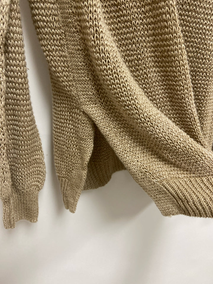 Polo Size XL Beige Boat Neck Linen Ladies Sweater