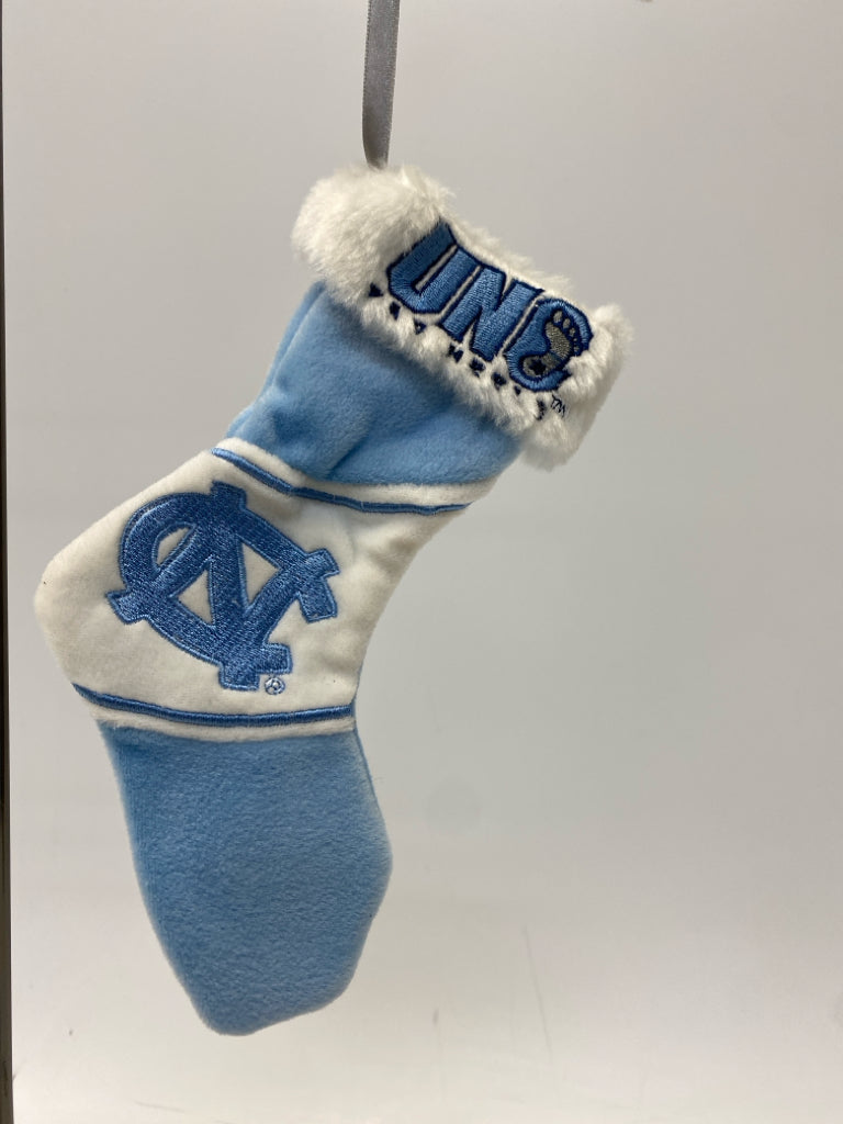 Blue White UNC Ornaments