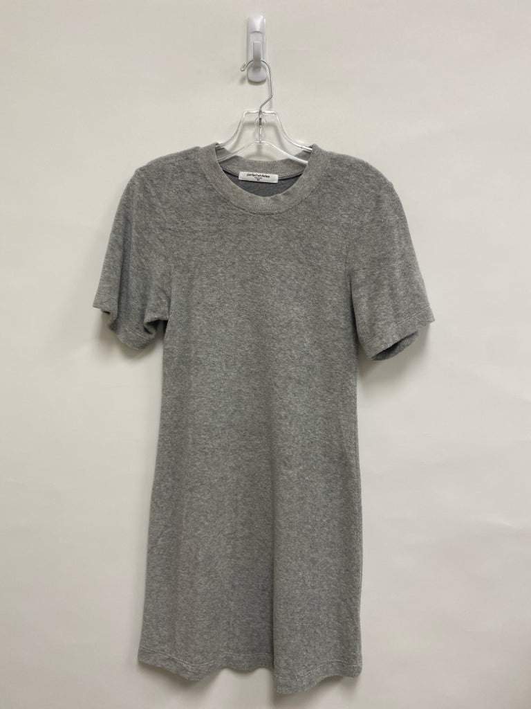 perfectwhitetee Size XS Gray Heather Fleece Ladies Dress