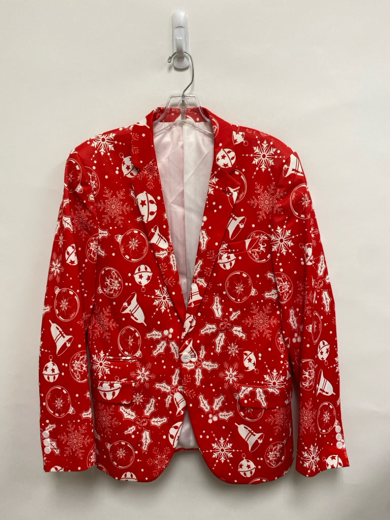 Size 42L Red/White Christmas Men&