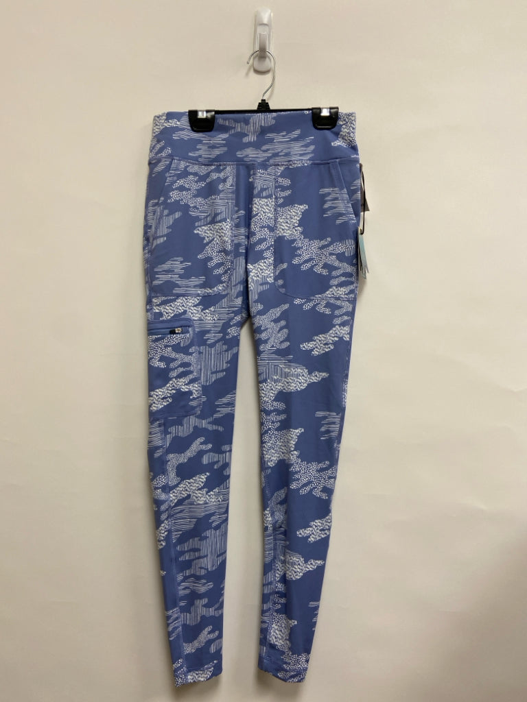 NWT Ocean + Coast Size S Blue White Ladies Leggings