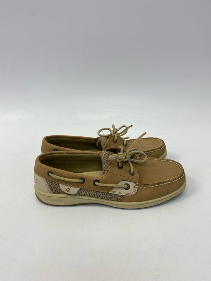 Sperry  Size 8 Tan Flats
