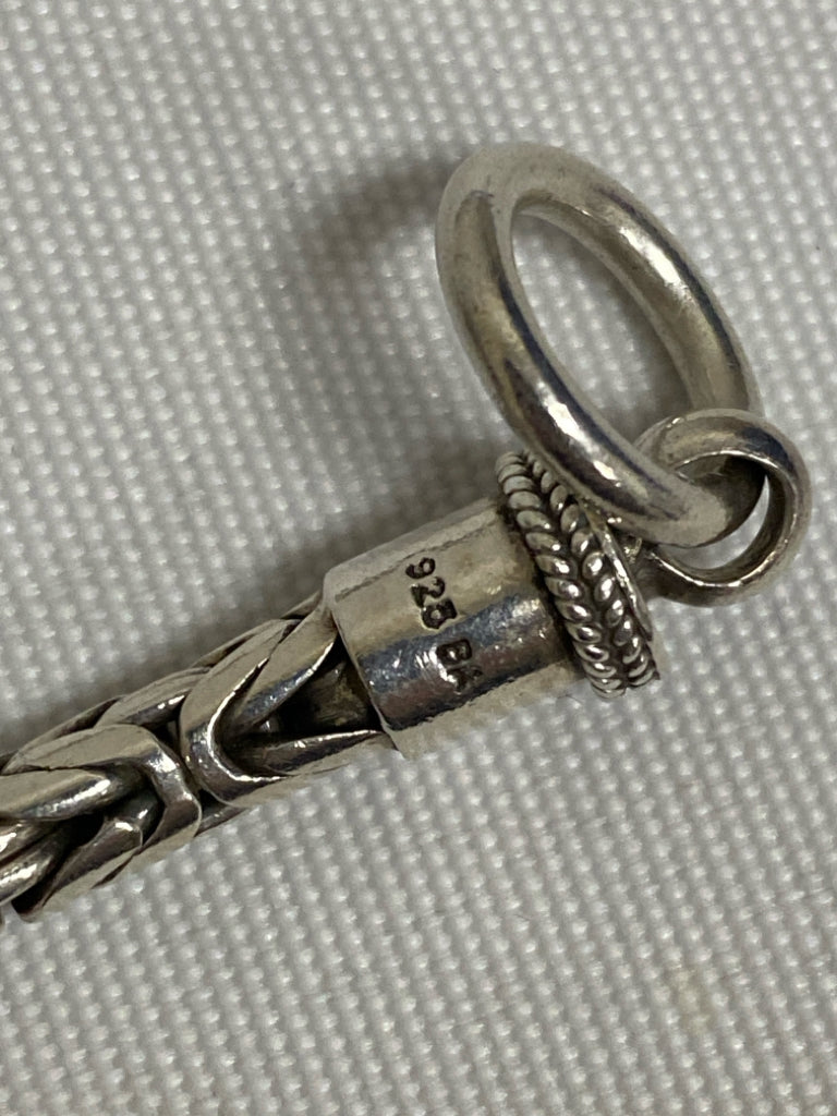 Silver Black Bracelet
