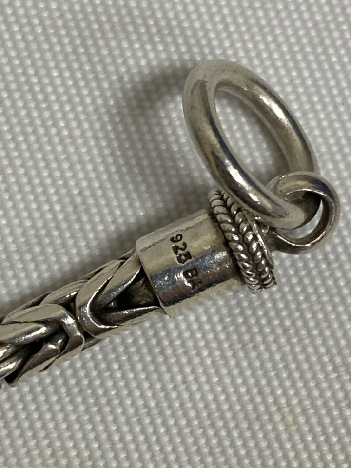 Silver Black Bracelet