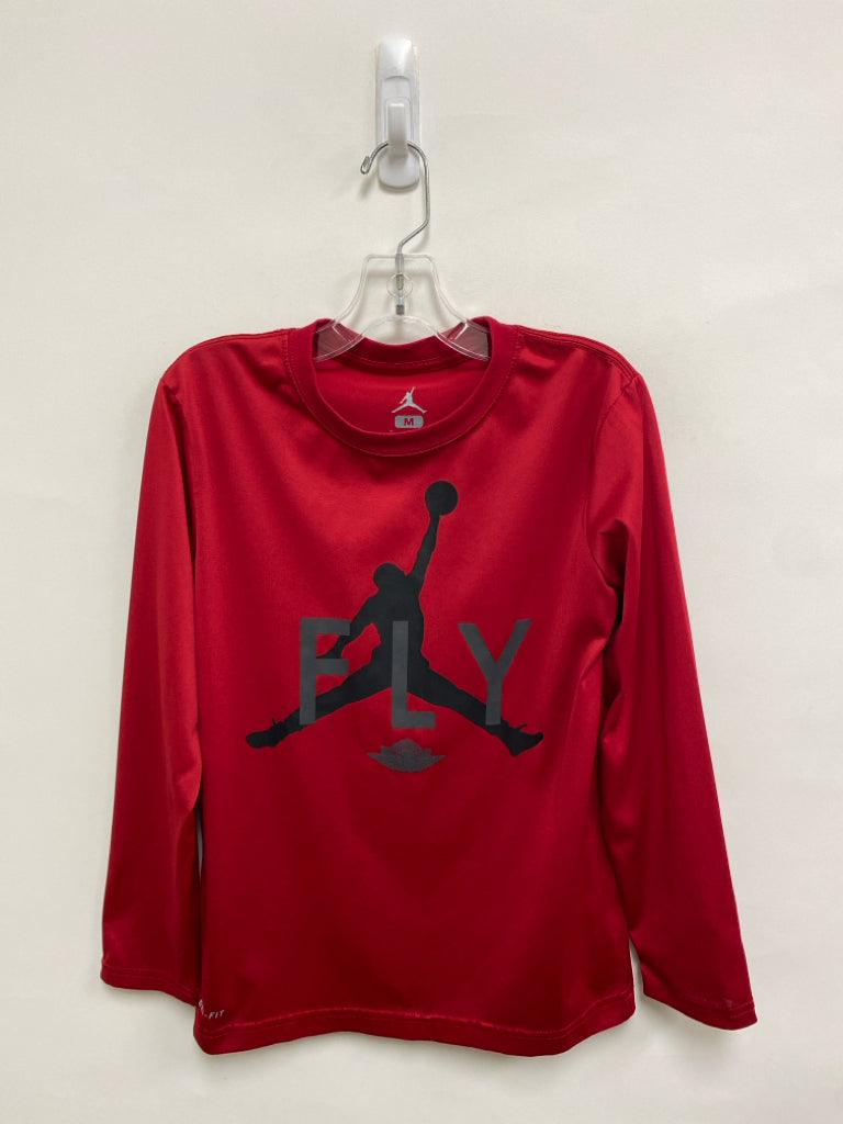 JORDAN SIZE 10/12 Red Long Sleeve Boy&