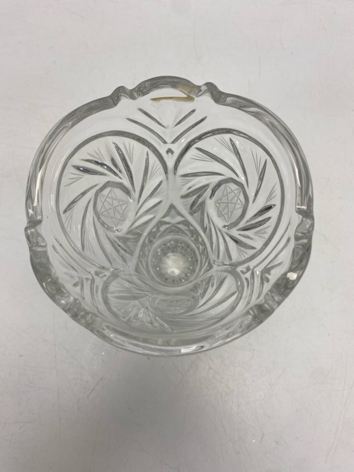 Clear Crystal Vase