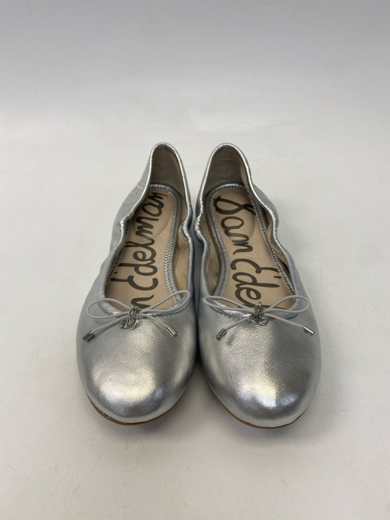 Sam Edelman  Size 9 Silver Flats