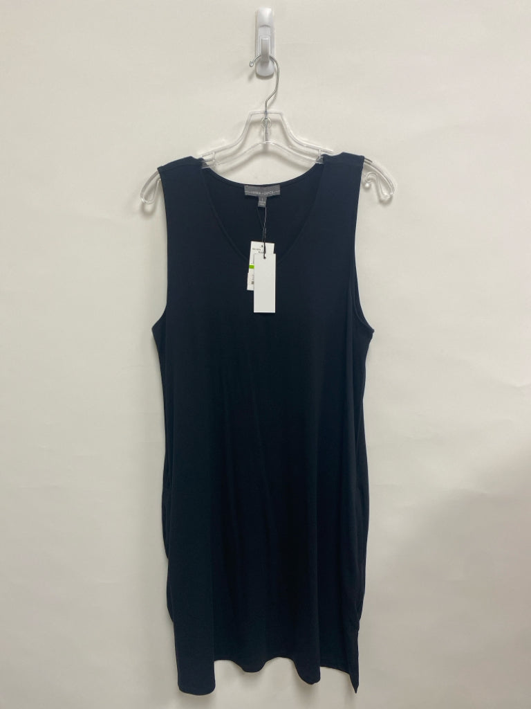 NWT HANNA &amp; GRACE Size L Black Sleeveless Ladies Dress
