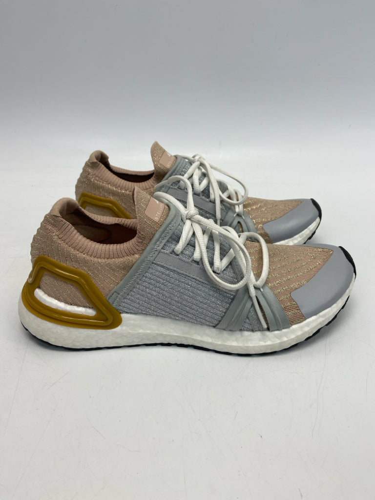 Stella McCartney  Size 8.5 Brown Gray/Gold Lace-up Sneakers