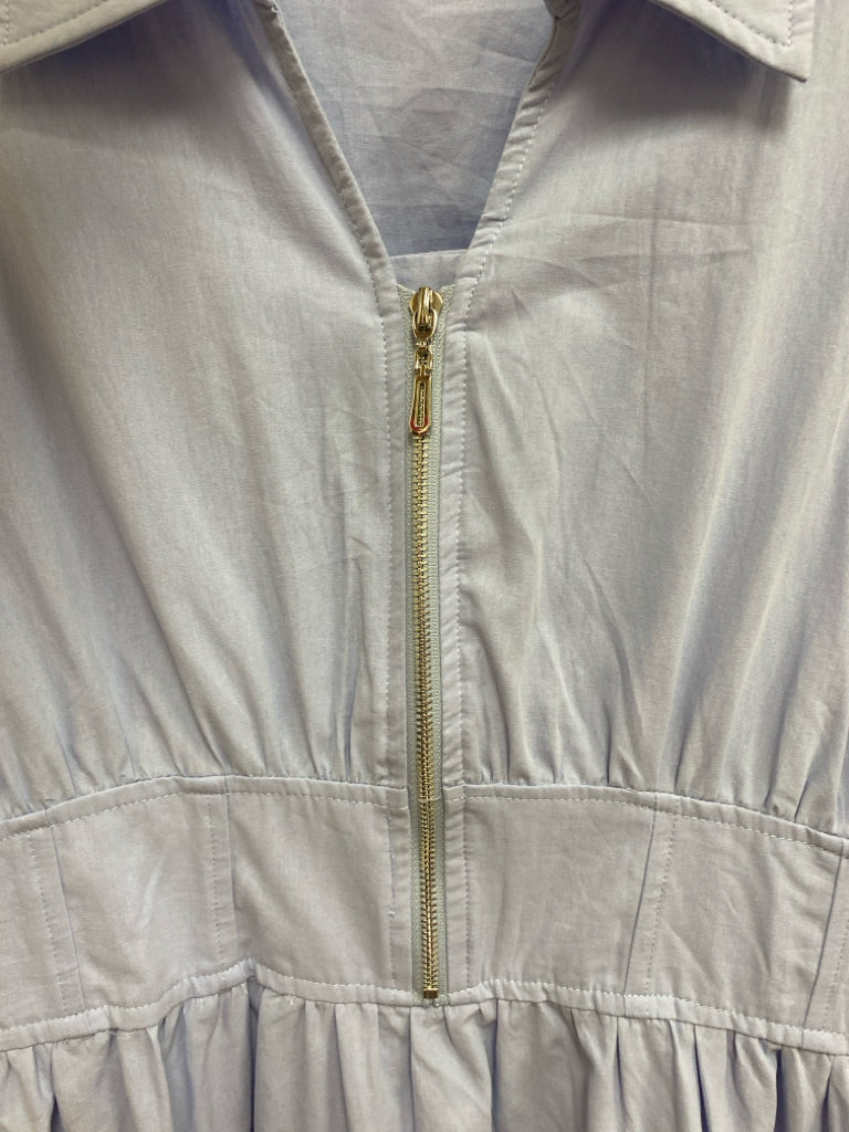 NWT She + Sky Size L Pale Blue Cotton Ladies Dress