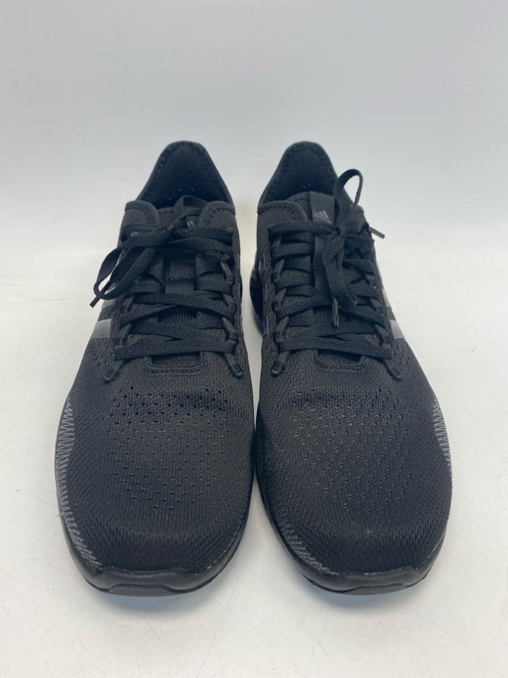 Adidas Size 13 Black Lace-Up Men&