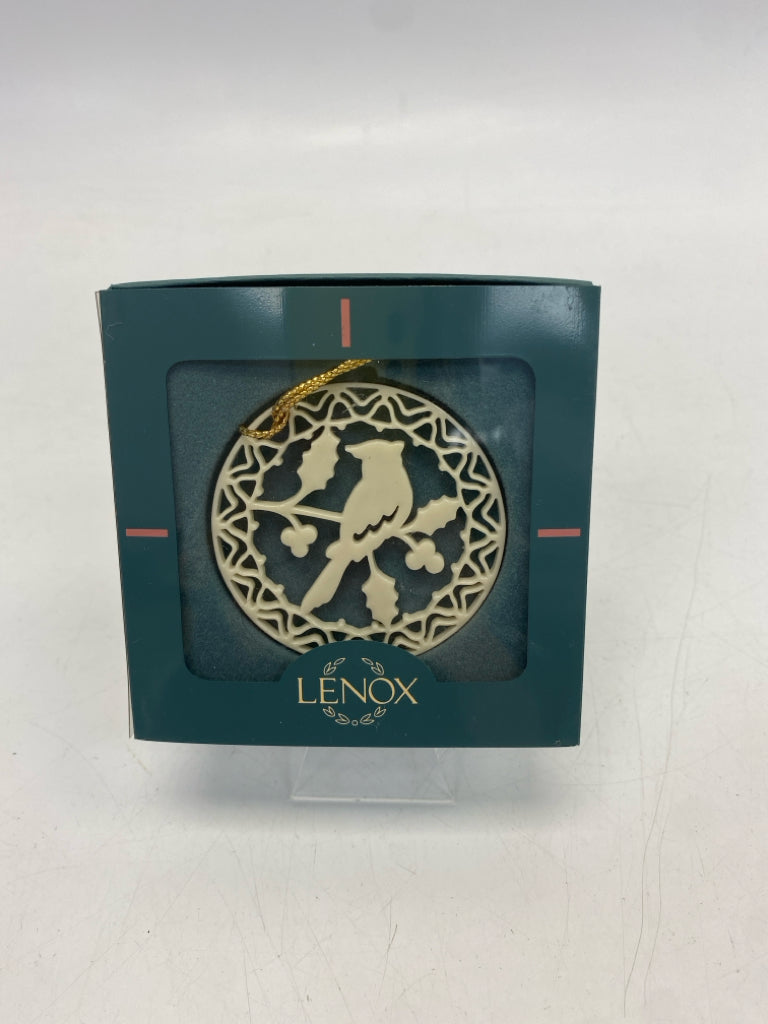NEW/BOX Lenox White Ornaments