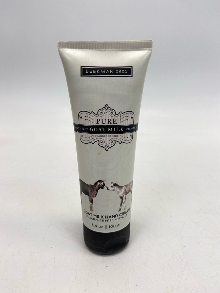 NEW Beekman Goat Milk Hand Cream 3.4 oz