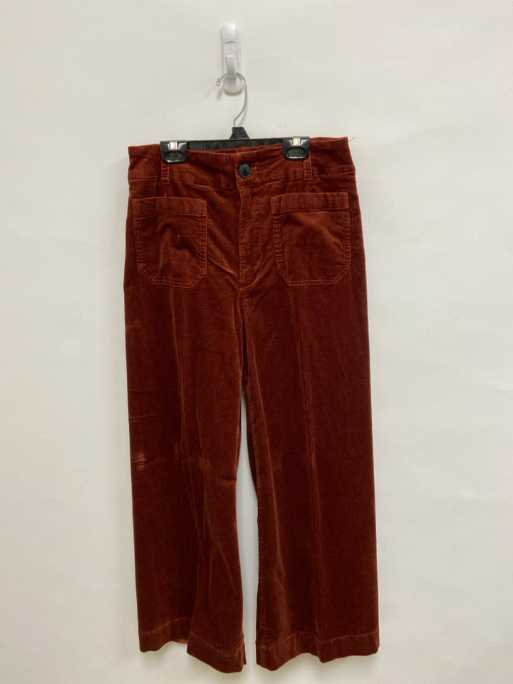 Maeve Size 29 Burnt Orange Corduroy Ladies Pants