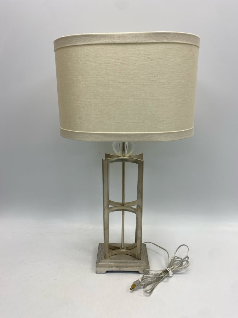 Silver Clear Lamp