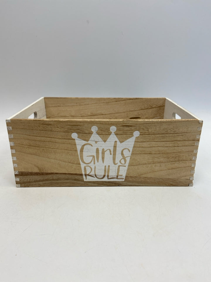 SIZE Brown White Wood Kids Misc Room
