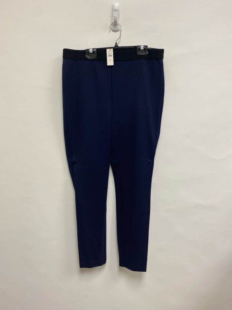NWT Talbots Size 10 Navy Pull-on Ladies Pants