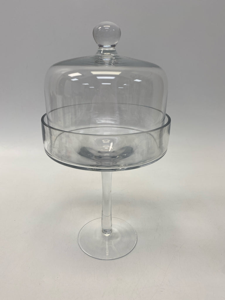 Clear Glass Cake Plate/Stand