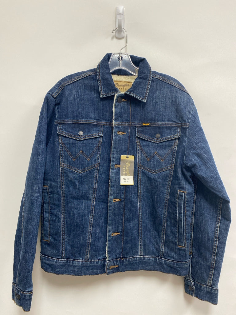 NWT Wrangler Size S Blue Denim Ladies Jacket