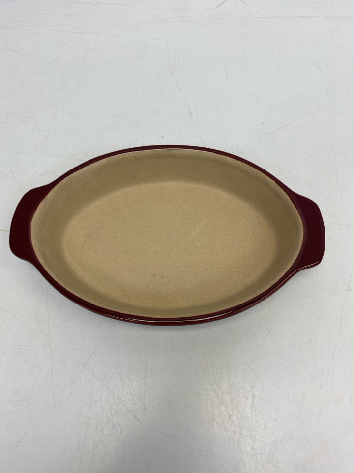 Pampered Chef Burgundy Bakeware