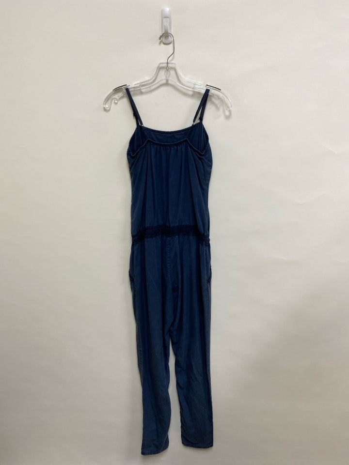 NWT Adriano Goldschmied Size XS Faded Navy Sleeveless Ladies Jumpsuit