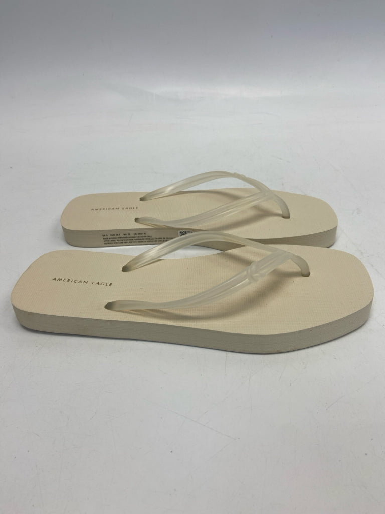 NWOT American Eagle  Size 8 Clear Sandals