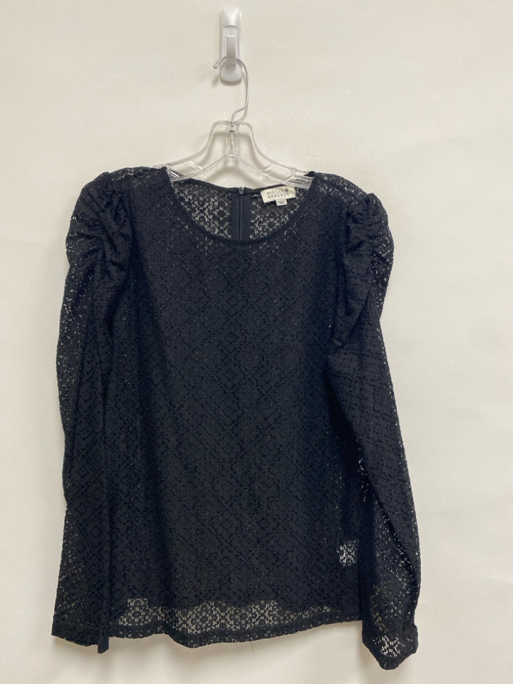 Molly Bracken Size S Black Lace Ladies Top