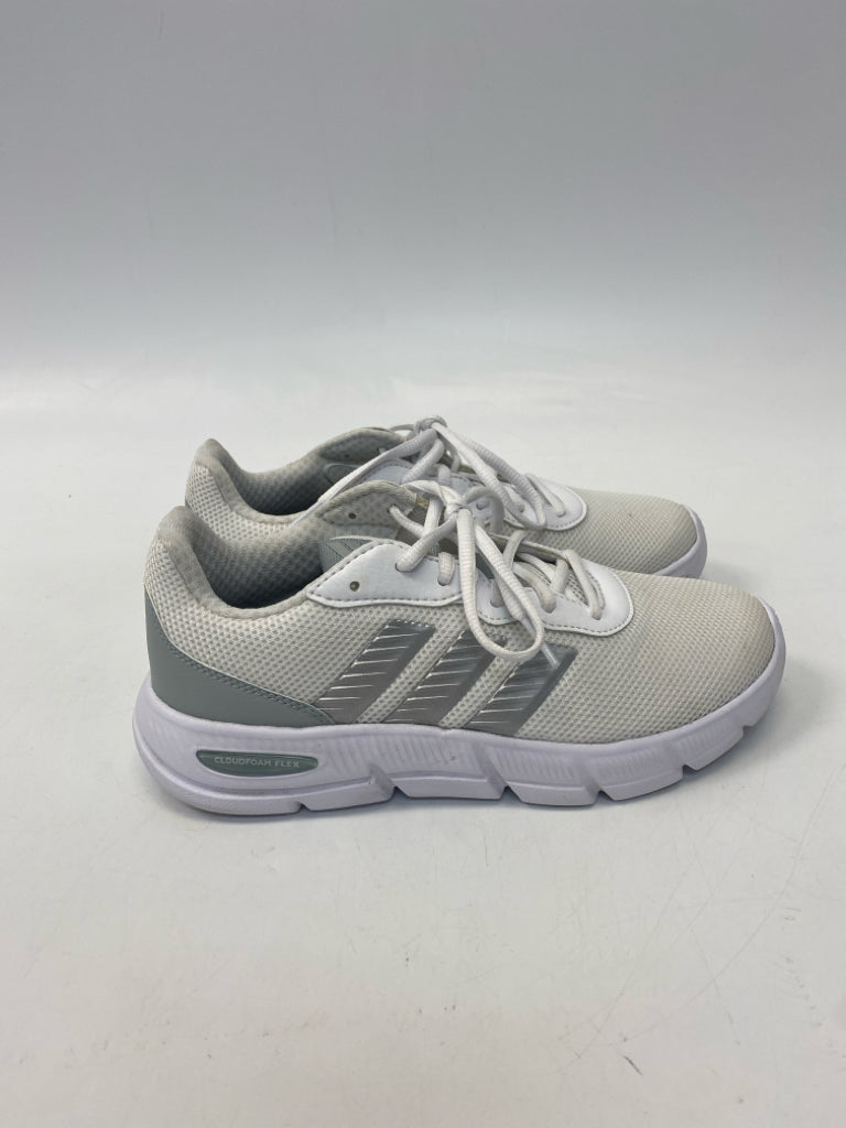 Adidas  Size 6.5 Wht/Cream Lace-up Sneakers