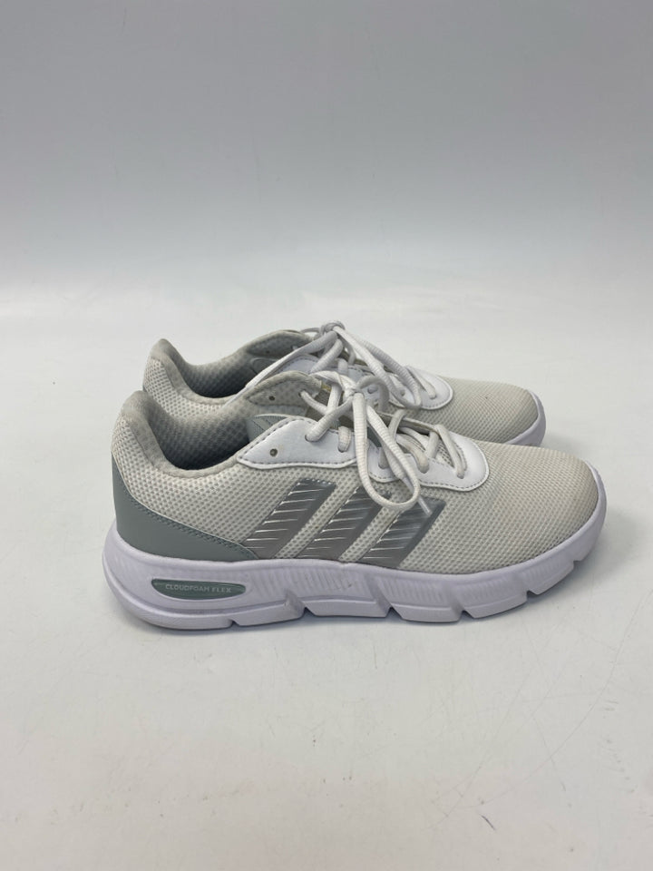 Adidas  Size 6.5 Wht/Cream Lace-up Sneakers