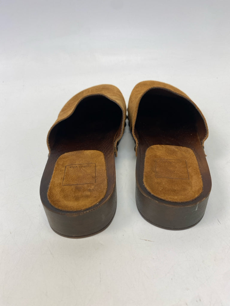 Dolce Vita EU Shoe Size 39 Tan Suede Clogs