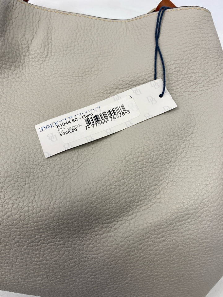 NWT Dooney &amp; Bourke Pale Gray Brown Handbag