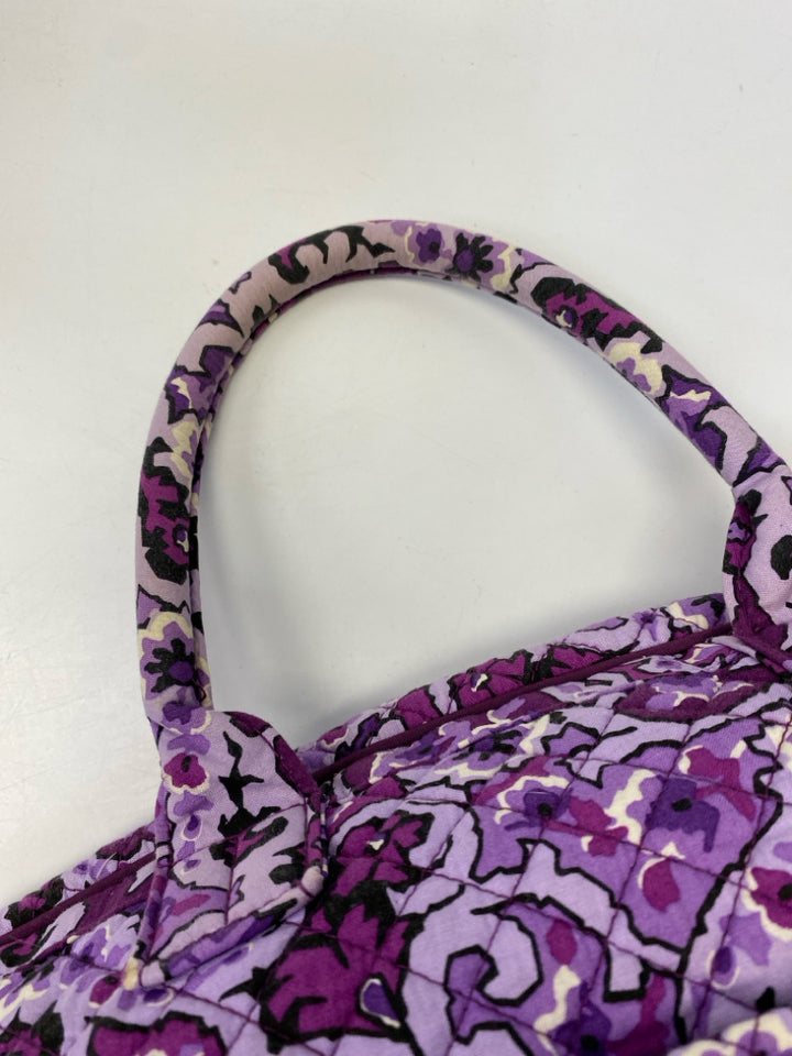 Vera Bradley Purple Floral Duffle Bag