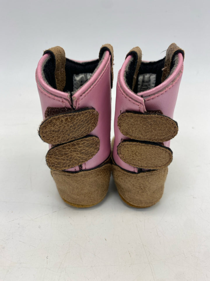 Old West SIZE 2 Pink Brown Western Girl&