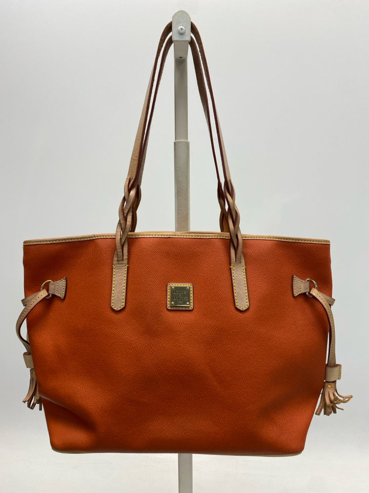 Dooney &amp; Bourke US Shoe Size Orange Brown Handbag